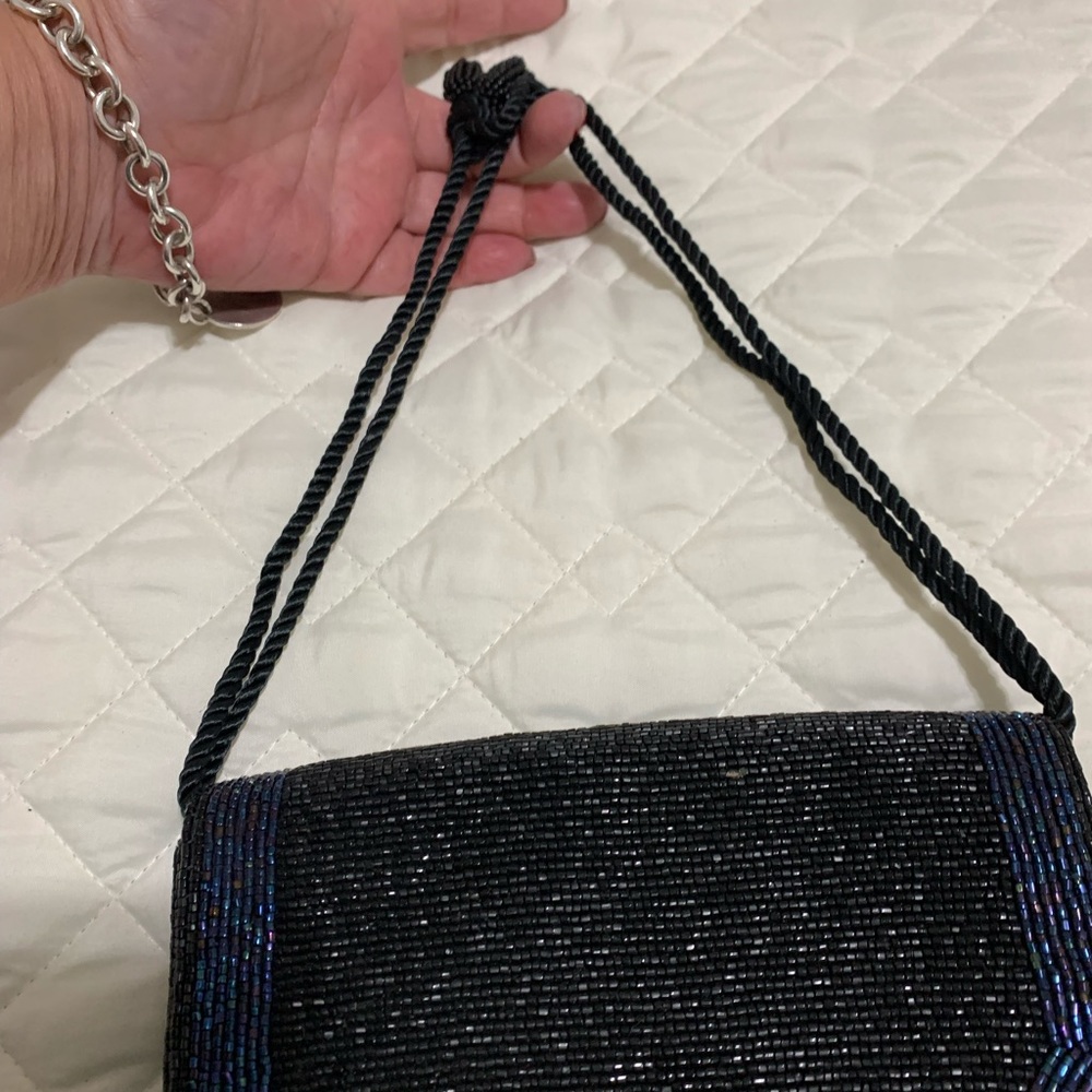 Handmade beaded bag , euc - Picture 2 of 10